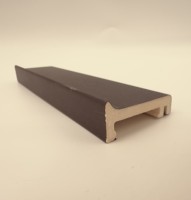 Plinthes en WPC personnalisables Moulures de plinthes en plastique enduit CPL Garniture décorative étanche pour revêtement de sol mural intérieur