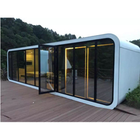 Prix d'usine Maison conteneur Maison modulaire préfabriquée entièrement assemblée Vente cabine Apple personnalisée