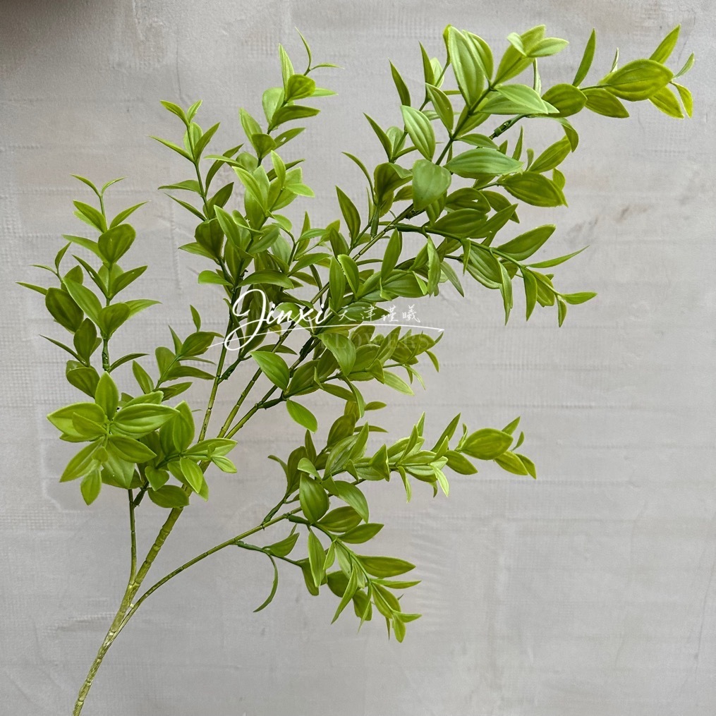 Feuilles de menthe, vert clair, 80cm