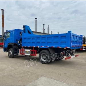 משאית עפר סינית מדגם Howo 4x2 עם מנוף זרוע מפרקית 6.3 טון למכירה - Product Image 5