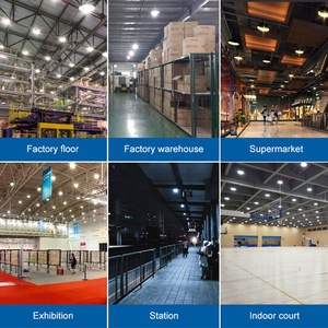 AORUITAI gudang kualitas tinggi Ip65 tahan air 100W 150W 200W <span class=keywords><strong>300W</strong></span> 400W 500W 600W Ufo <span class=keywords><strong>Led</strong></span> Teluk tinggi - Product Image 5