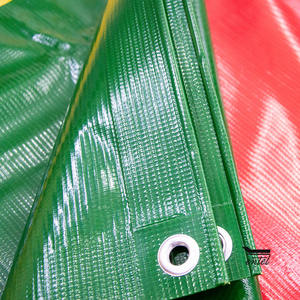 Bâche PVC à rayures vertes et blanches <span class=keywords><strong>pour</strong></span> la couverture d'auvent de café - Product Image 5