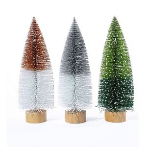 Golden Onion Powder Dual Color Ornament Decoration <b>Mini</b> Luminous <b>Tree</b> <b>Christmas</b> Gift - Product Image 2