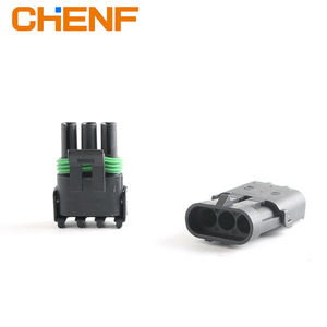 Connettore Delp Auto Serie <span class=keywords><strong>2</strong></span>.5 <span class=keywords><strong>2</strong></span>/<span class=keywords><strong>3</strong></span>/4/6/8/10/14/16 Pin Impermeabile per Cablaggio Elettrico Automobilistico Connettore a 4 Pin - Product Image 2