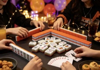 Tuiles de Mahjong en Acrylique Premium Thème Halloween, Idéales pour les Cadeaux de Fêtes, les Divertissements et les Jeux en Milieu Festif