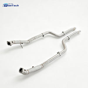 ท่อดาวน์ไปป์แบบไหลสูงสำหรับ Mercedes E550 CLS550 W212 W218 M278 4.7L V8 Biturbo ผลิตจากเหล็ก 304 สำหรับอัพเกรดท่อไอเสียแบบเรซซิ่ง - Product Image 4