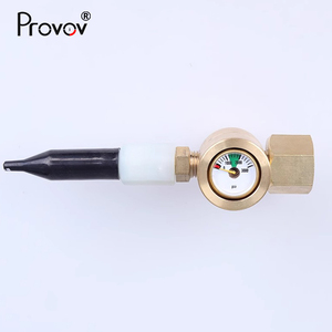 Provov di alta qualità in ottone gonfiatore palloncino elio regolatore di pressione del Gas con valvola di inclinazione in gomma - Product Image 2