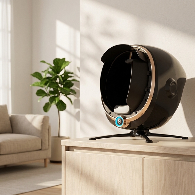 The Intelligent High-definition Camera AI Skin Data Analyzer Features Real-time Analysis and Facial Recognition Technology.