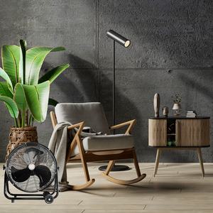 Ventilador industrial de 180W, 3 velocidades, 64x75x41 cm, color negro, orientación ajustable, ideal para ventilación en espacios. - Product Image 3