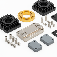Usinage CNC de haute précision pour boîtier de détecteur infrarouge non refroidi, composants personnalisés en aluminium pour caméra thermique