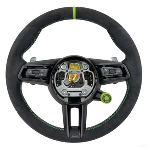Volante Personalizado Completamente Forrado en Alcántara para Cayenne, Panamera 996, 991.2, 970, 997.2, 887, 986, GT3, 981, <span class=keywords><strong>Macan</strong></span> - Product Image 2