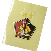 Winslabel-Écussons personnalisés logo 3D gaufré en TPU, nom de marque, badges pour vêtements, bas quantité minimale de commande