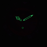 Montre de Plongée Automatique Noire Personnalisée pour Homme 42mm avec Aiguilles Lumineuses, Bracelet en Cuir Bleu, Étanche 50 Bar, Logo Personnalisé