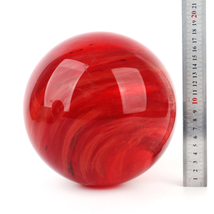 Esferas de Piedra Roja Fundida de Alta Calidad al por Mayor, Bolas de Cristal Grandes para Decoración del Hogar - Product Image 2