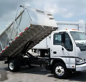 One-piece Tipper Semi-trailer Lightweight Engineering Dump Trucks Bodies