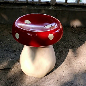 Mushroom Seat Decorative <b>Light</b> For Park Rest Areas Offering Soft Glow Seating Outdoor Waterproof <b>Landscape</b> Christmas Halloween - Product Image 1