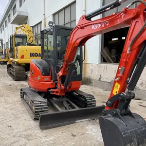 Used original KUBOTA U35 mini excavator 3.5Ton crawler excavator imported from Japan for sale in good condition