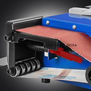 Offre Spéciale Finition <span class=keywords><strong>Ponceuse</strong></span> Orbitale 980W Table De Broyage Machine Mini Portable Polissage Grinder DIY PETIT Double-tête Ceinture <span class=keywords><strong>Ponceuse</strong></span> - Product Image 5