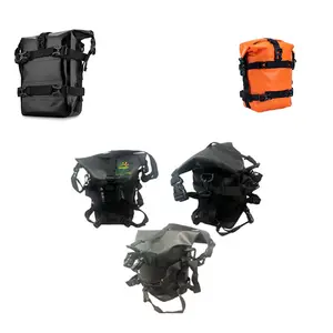 Exclusive product supply how to fit saddle bag to motorbike motorcycle measuring frame tool bag and organizer