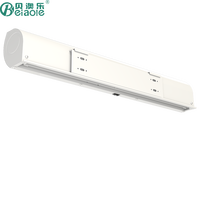 Beiaole SÉRIE TITAN FM-125-18 220V Moteur de turbine à flux croisé AC avec télécommande de vitesse, rideau d'air électrique haute sécurité