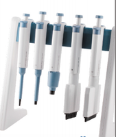 Pistolet à pipettes à volume fixe 5 μl-5ml Micropipette de liquide en plastique à canal unique avec embouts manuels