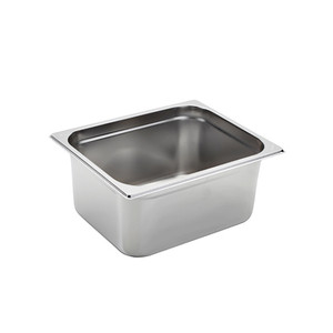 ถาดใส่อาหารสแตนเลส 18/10 GN 1/2 32.5 × 26.5 × 15 ซม., 997 กรัม อิน็อกซ์ อิน็อกซ์ มาเซล - Product Image 1