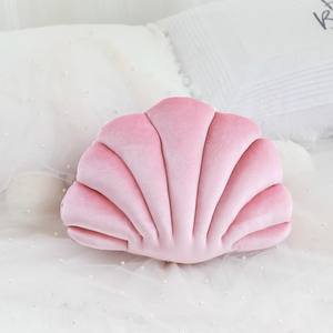 Vente flash - Coussin en peluche en forme <span class=keywords><strong>de</strong></span> coquille avec rembourrage en coton PP, coussin décoratif coloré en forme <span class=keywords><strong>de</strong></span> coquille, coussin <span class=keywords><strong>de</strong></span> canapé, coussin décoratif pour la maison - Product Image 5
