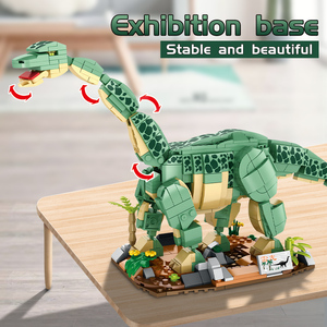 Multi-style <strong>Dinosaur</strong> World <strong>Building</strong> <strong>Block</strong> Toy Set Quality Dino Model Bricks Kit Jurassic <strong>DIY</strong> Assembly Toys <strong>3D</strong> <strong>Puzzle</strong> <strong>Block</strong> - Product Image 3