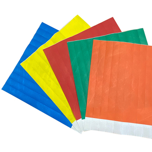 Promotion gifts disposable paper wristband custom logo tyvek paper wrist bands for event