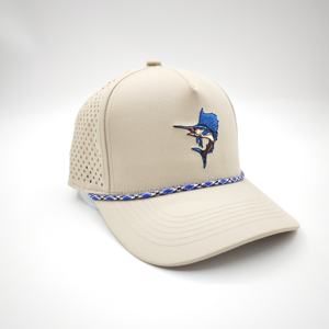 Casquette de golf unisexe personnalisée de haute qualité à 5 panneaux, visière incurvée, structurée, avec logo brodé 3D, fermeture snapback, motif léopard, style sportif, vente en gros - Product Image 5