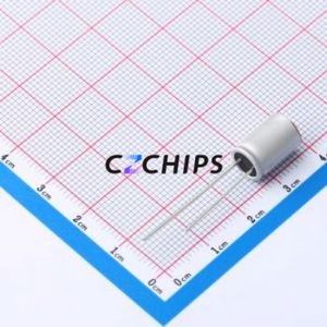 Condensateur solide JBLE2471M025D120RLM 470µF 25V, composant traversant (THT), D8xL12mm 20% 3.8A 100kHz - Product Image 2