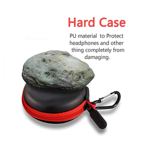 Wholesale Custom Logo Design Mini Hard Carabiner Cover Case Wireless <strong>Earphone</strong> Headphone <strong>Earphone</strong> EVA Case <strong>Earphone</strong> Zipper Case - Product Image 4