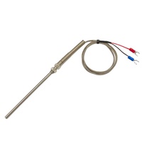 Sonde de capteur de température en acier inoxydable de classe industrielle PT100 PT1000 RTD pour instrument de mesure de température OEM ODM