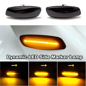 Para Peugeot 207 308 408 y <span class=keywords><strong>Citroen</strong></span> C3 <span class=keywords><strong>C4</strong></span> C5 <span class=keywords><strong>Picasso</strong></span>, <span class=keywords><strong>accesorios</strong></span> de luz de coche, guardabarros de agua corriente, señal de giro lateral - Product Image 2