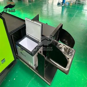 Toilette portable en acier pour camping-cars et camping-cars Roulette Camper RV - Product Image 5