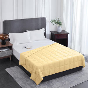 Jacquard Style 100% Polyester Tricoté Jeté Écologique Refroidissement Personnalisable Toutes Saisons Anxiété Lourde Sueurs Nocturnes Enfants Adultes - Product Image 1