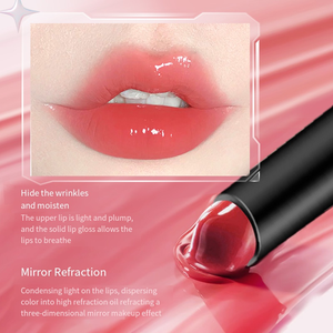 Bálsamo <span class=keywords><strong>labial</strong></span> ultrahidratante de ácido hialurónico, Etiqueta Privada, juego de colágeno extremo vegano, el <span class=keywords><strong>mejor</strong></span> volumen de labios - Product Image 2