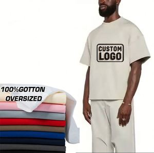 Camisetas Personalizadas con Logotipo de Alta Calidad, 260 g/m², Corte Regular, 100% Algodón Tejido, Unisex, Tallas Grandes para Hombre - Product Image 1