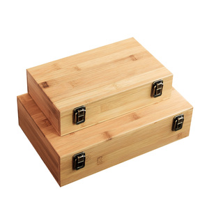 Luxury Box Custom Design And Polished Finishing Square Polished And Painted Jewelry Wood Box Natural DIY Wooden Storage Box