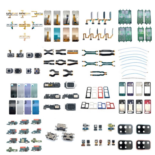 Wholesale All Mobile Phone Spare Parts Charger Port Back Glass Housings for Iphone Samsung Oppo Sim Card Try Flex Cable Conector