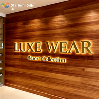 Letreros de Tienda con Letras 3D Personalizadas del Fabricante, Letreros Luminosos Retroiluminados para Edificios, Logotipo Comercial, Letrero LED para Exteriores de Tiendas