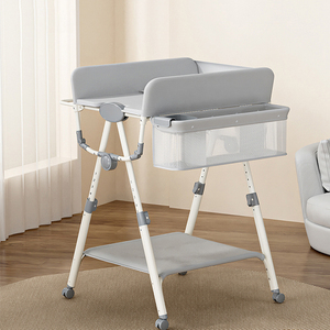 <span class=keywords><strong>Baignoire</strong></span> pour bébé mobile moderne, station de <span class=keywords><strong>change</strong></span>, <span class=keywords><strong>baignoire</strong></span> pliable pour bébé et table à langer pour nouveau-né - Product Image 2