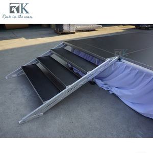 Etapa de concierto Instalación rápida Etapa de altura ajustable Plataforma de 4*8 pies - Product Image 5