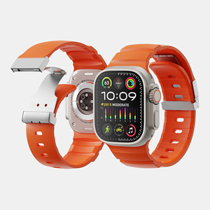 Correa de Reloj Magnética Plegable de Silicona RYB con Cierre de Hebilla para Apple Watch Series 11 10 9 8 7 6 44mm 45mm 46mm - Product Image 2