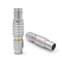 Connecteur circulaire mâle-femelle Push-Pull - Série LGG-G 0B B, fiche droite 2-32 broches avec pince à fil