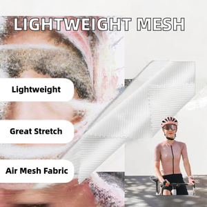 Tissu extensible en maille côtelée légère 120 GSM, 71 % nylon, 29 % élasthanne, pour maillot de cyclisme et vêtements de sport d'extérieur - Product Image 2