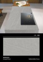 Grand Slab1600 * 3200*12MM Carreaux de sol Carreau de maison en céramique blanche Pierre frittée semi-mate en porcelaine de marbre