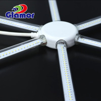 Tubo de nieve que cae LED Efecto de persecución de flores Animado 20mm Blanco Ww Mini Meteor Light 2D Decoración Luz para eventos al aire libre IP 65