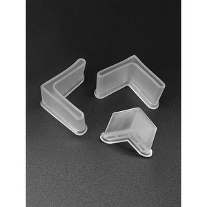 L-Shaped Angle Iron Protective Sleeves Furniture Leg Covers Table <b>Chair</b> Safety Protectors - Product Image 5