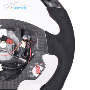 Nouveau Design de volant de voiture de course en Fiber de carbone pour <span class=keywords><strong>Ferrari</strong></span> F430 - Product Image 5